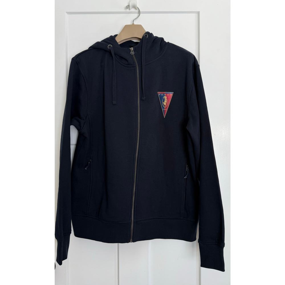 Pogon Szczecin Full Zip Sweatshirt Hoodie Football‎ Soccer Size XL